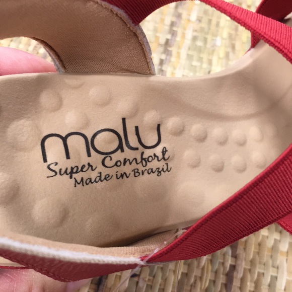🌹Malu super comfortable bubble system red sandals🌹 - Picture 5 of 8